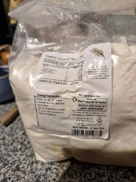 Photo of free Coconut flour (Shirley CR0) #2