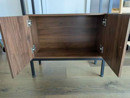 Photo of free Shelf - Metal/manufactured wood (Alameda) #3