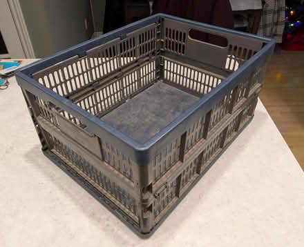 Photo of free Collapsible storage bins - set of 2 (Hazeldean/Castlefrank area) #2