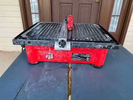 Photo of free Tile saw (Ellicott City) #1