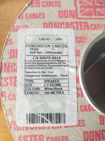 Photo of free Speaker cable (Seaford, East Sussex) #3