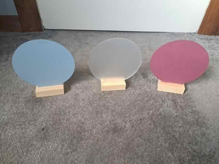 Photo of free Acrylic table signs (Bonnyrigg EH19) #1
