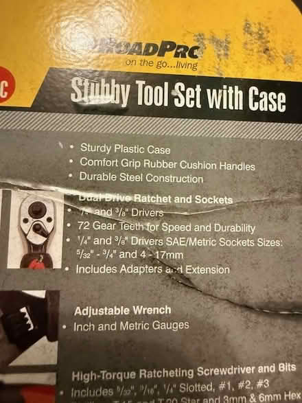 Photo of free RoadPro 45-piece Stubby Tool Set (Courts of Four Seasons) #2
