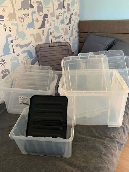 Photo of free Storage boxes with lids (Crawley RH10) #1