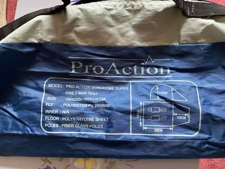 Photo of free A small two man tent (Carlisle CA1) #1