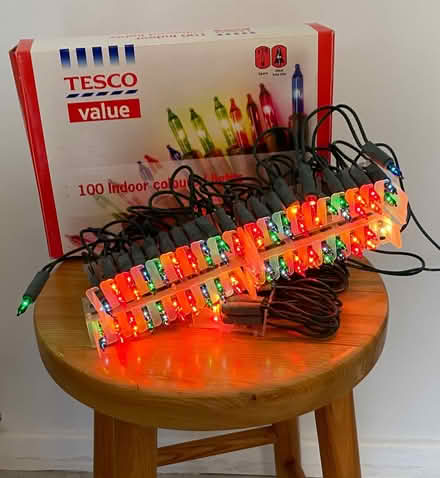 Photo of free 100 Coloured Indoor Christmas Lights (Bracknell Forest RG12) #1