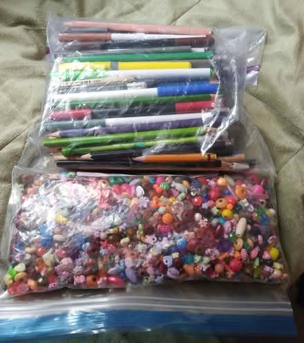Photo of free Craft supplies: beads, pens/pencils (Greenbank and Hunt Club) #1