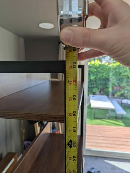 Photo of free Shelf - Metal/manufactured wood (Alameda) #4