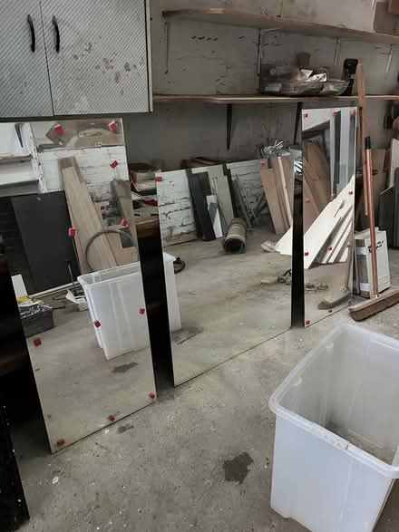 Photo of free 3 large mirror panes (Sutton Coldfield B73) #1