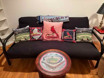 Photo of free Cardinal pillows and round table (Watson and Sappington) #3