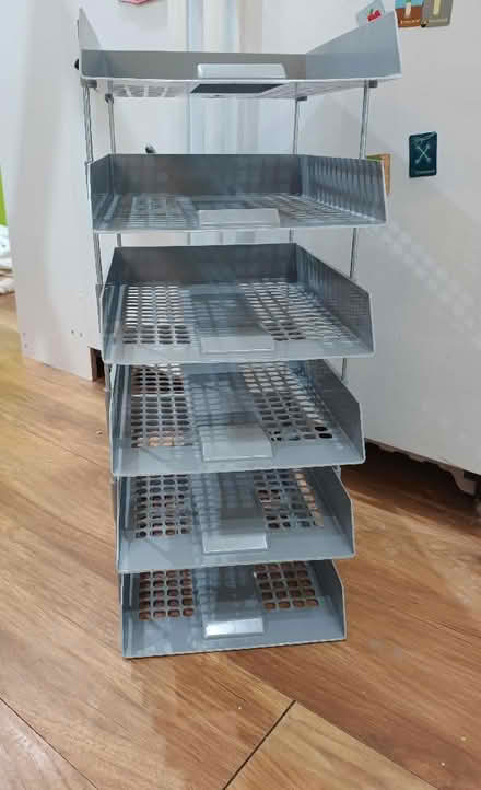 Photo of free 6 Grey Filing Trays (Bruntsfield EH10) #1