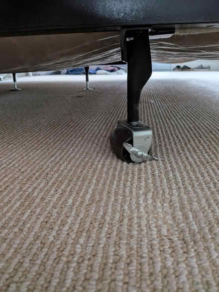 Photo of free King steel bed frame, headboard (Old Ottawa south) #4