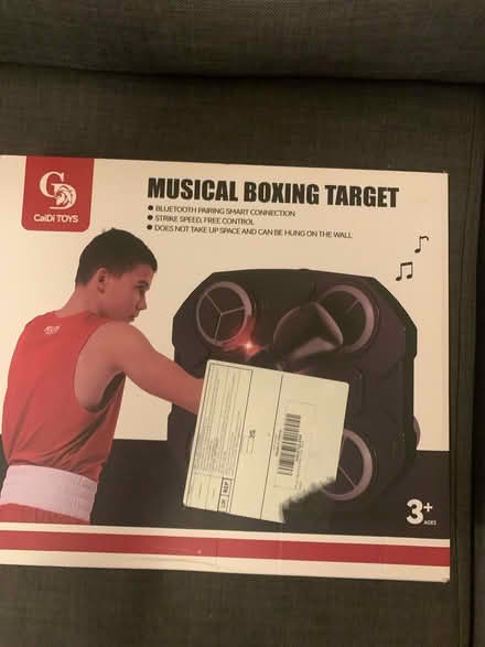 Photo of free Musical boxing target (GU12) #1