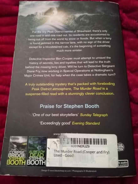 Photo of free The Murder Road by Stephen Booth (Yalding ME18) #2
