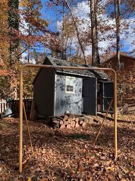 Photo of free EZ Goal Lacrosse folding metal goal (Fredericksburg Lafayette blvd) #3