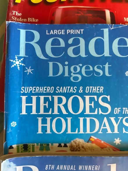 Photo of free Large Print Readers Digest Mags (10011 (17th & 9th)) #2