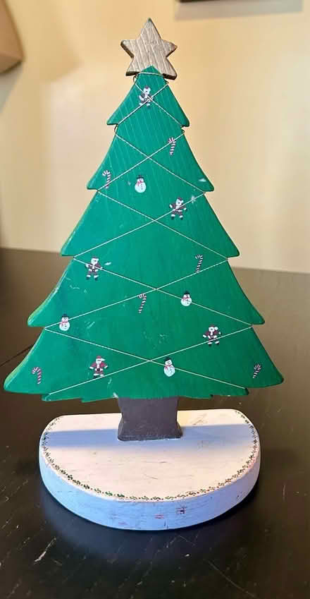 Photo of free Wooden Painted Christmas Tree (Owings Mills,MD) #1