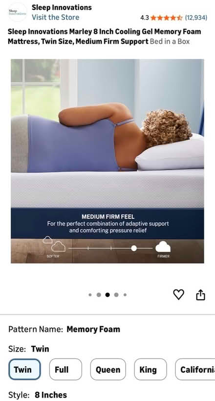 Photo of free Gift: 3 month old twin mattress (Tysons Corner) #1