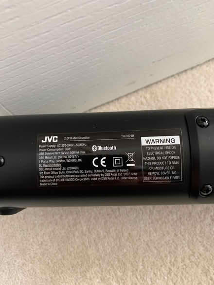 Photo of free JVC Mini Soundbar (East Morton BD20) #2
