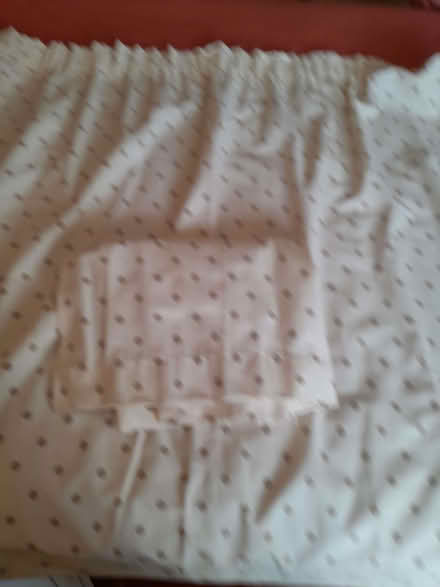 Photo of free Pair of home made curtains with pencil pleat headings (Netherton) #1