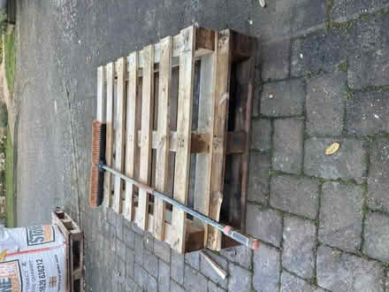 Photo of free 4 wooden pallets and ton bags #2