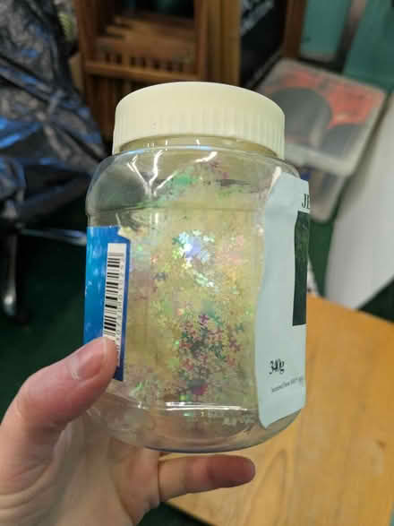 Photo of free Christmas craft, glitter and ribbon (Heaton) #1