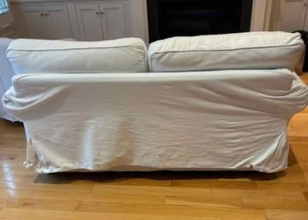 Photo of free White Ikea Sofa (Near Slaters Lane.) #2