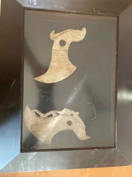 Photo of free Framed Chinese stone axes (Chevy Chase DC) #1