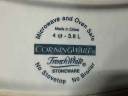 Photo of free 4 Qt. Corningware Pot Roast Dish (Near Wootton High School) #3