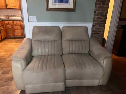 Photo of free Power reclining faux leather sofas (Miller Place) #2