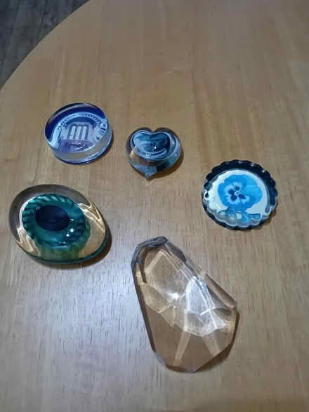 Photo of free Glass Paperweights (S8 Woodseats) #1