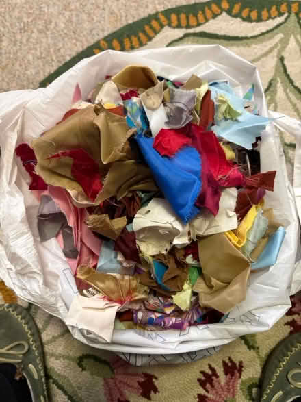Photo of free Two bags of silk scraps (Fremont) #1