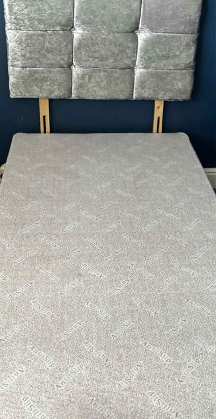 Photo of free Single divan bed with headboard (M15 hulme) #3