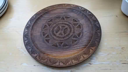 Photo of free Decorative Wooden plate (west side of Horsham) #1
