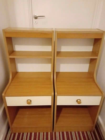 Photo of free Pair of Schreiber bedside tables (Orton Goldhay) #2