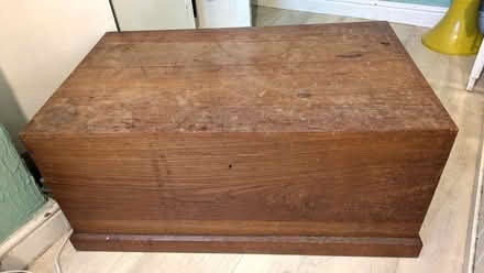 Photo of free Large pine ottoman (Shipley BD18) #1