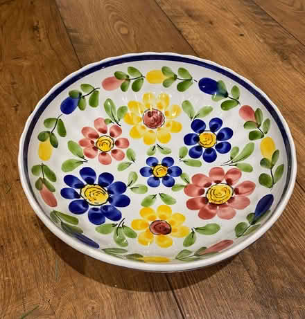 Photo of free Portuguese Pottery Bowl (Leckhampton GL53) #1
