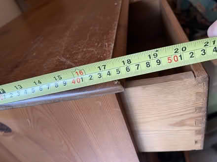 Photo of free Pine chest of drawers (Copthorne SY3) #3