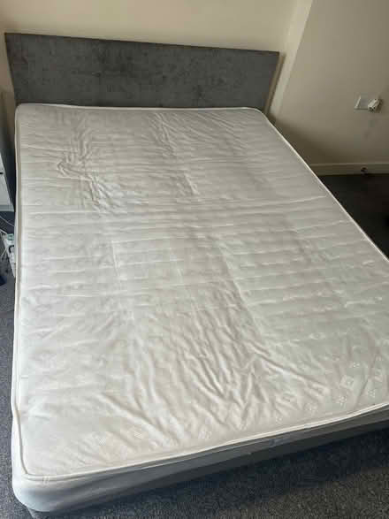 Photo of free Kingsize bed frame and mattress (Sheffield s) #2