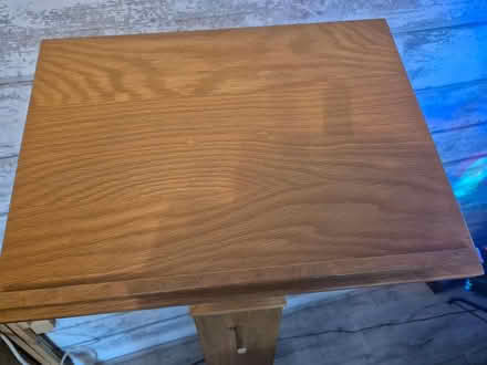 Photo of free Solid light oak lectern (WR3 Barbourne) #3