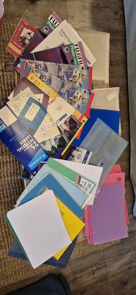 Photo of free A4 Photo paper, labels & other stationery items (St Helier SM4) #1