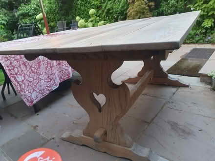 Photo of free Solid oak table water damaged (Richmond TW9) #4