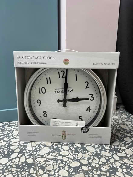 Photo of free Padstow wall clock 38cm (Fishponds BS16) #1