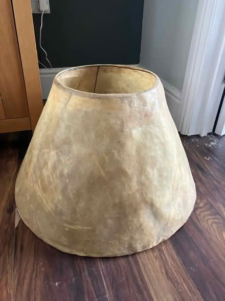 Photo of free Camel skin lamp shade (Rusthall) #1