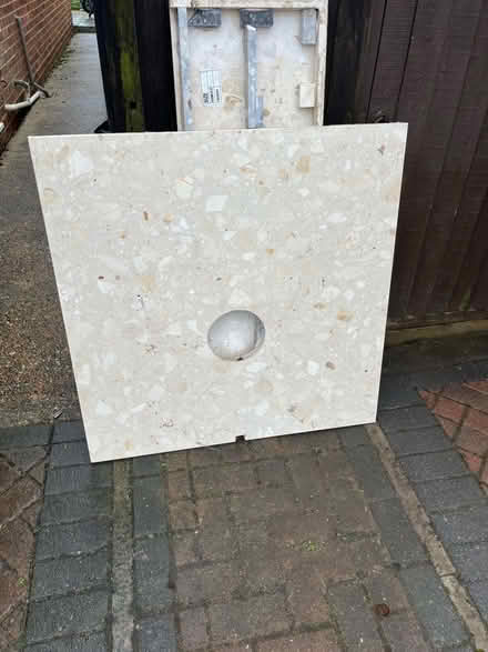 Photo of free White marble fire surround (Cooden TN39) #3