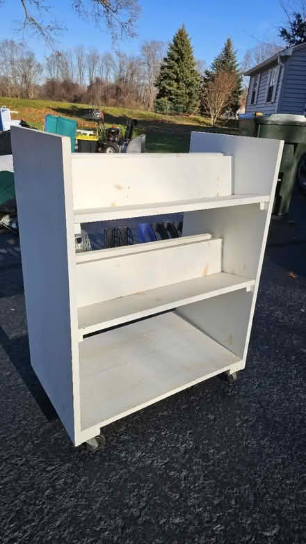 Photo of free Rolling book cart (North Tinton Falls by Lincroft) #2