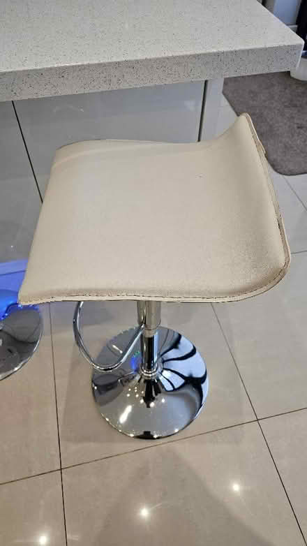 Photo of free Four kitchen bar-stools, adjustable height (Townsend AL3) #2