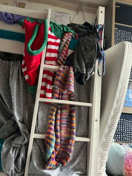 Photo of free White bunk bed (Parkside SK7) #1
