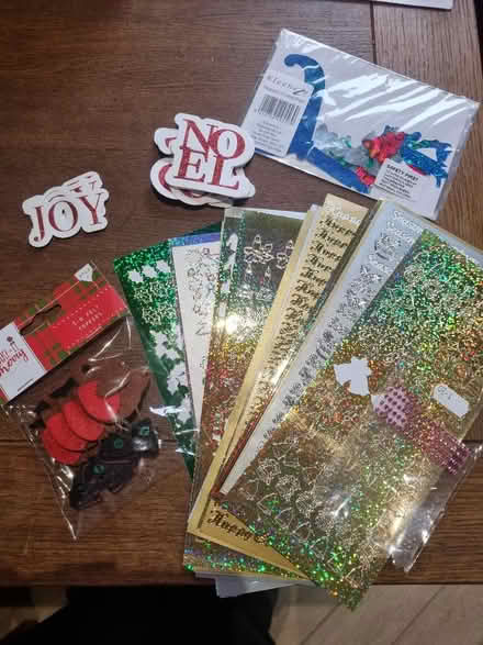 Photo of free Christmas stickers etc (Coldean BN1) #1