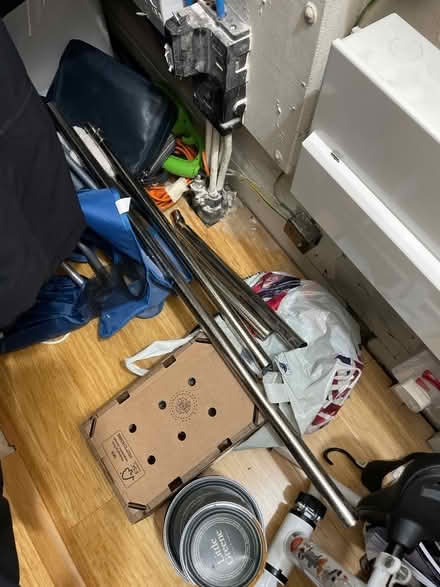 Photo of free Metal bay window curtain pole (Didsbury M20) #3